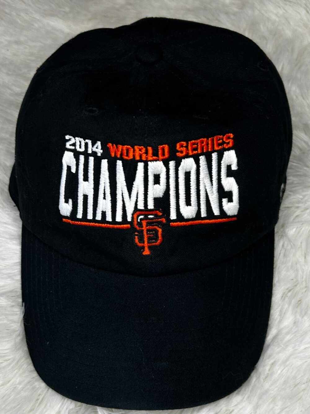 '47 Brand San Francisco Giants 2014 World Series Champions Hat Cap Black OSFA